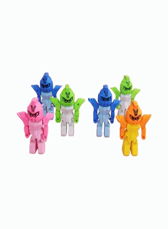 QIPS 3D Erasers for Kids - Set of 36 (Robot) - Image 3